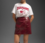 Falda Laagam Frankie faux burdeos